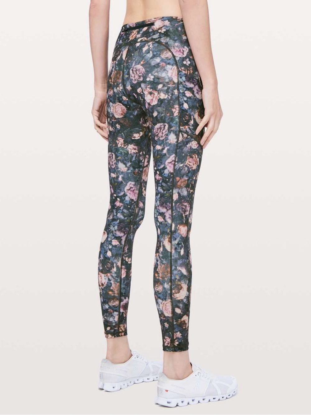lululemon Speed Up Mid-rise Leggings with Pockets - Frosted Rose Multi Size 6